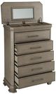 American Woodcrafters Sequoia Portabella Lift-Top Chest-2