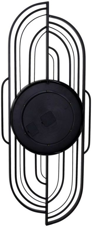 YHD Dark Metal Modal Modern Gear Clock-3