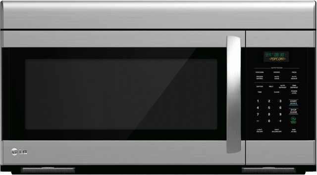 LG Non-Sensor Over the Range Microwave-Stainless Steel-0