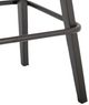 International Furniture Direct Eclipse Black/Blacksmithing Matte Black 30'' Barstool-5