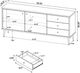Coaster® Maeve Distressed Pine/Gray Accent Cabinet-4