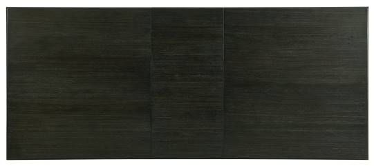 Elements International Donovan Black Rectangular Dining Table-1