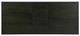 Elements International Donovan Black Rectangular Dining Table-1