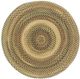 Capel Rugs Gramercy Gold 36" Round Throw Rug-0