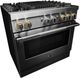 JennAir® RISE™ 36" Stainless Steel Pro Style Dual Fuel Range-3