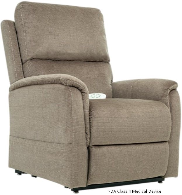 Mega Motion® Trio Mezzo Burbank Taupe Power Lift Recliner-3