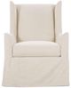 Robin Bruce Ellory Slipcover Swivel Chair-1