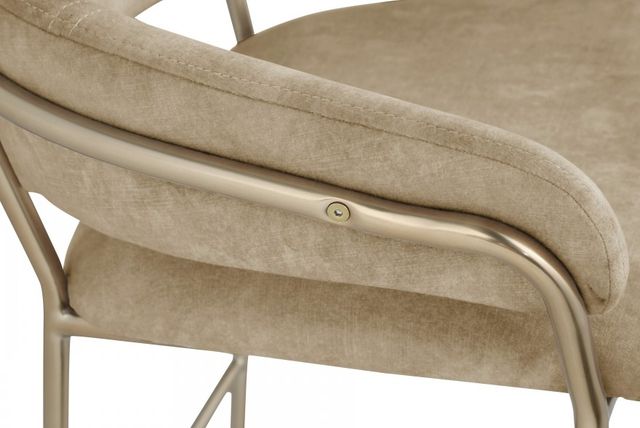 Meridian Furniture Yara Beige Counter Stool-3
