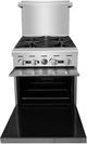 Atosa® CookRite 24'' Stainless Steel Commercial Freestanding Gas Range-1