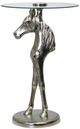 Stylecraft Nickel Plated Statue Side Table-0