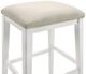 Armen Living Jane 2-Piece Dune Cloud/White Barstool Set-5