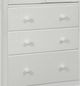John Thomas Furniture® Cottage Pure White 3-Drawer Armoire-2