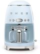 Smeg 50's Retro Style Pastel Blue Drip Filter Coffee Machine-0