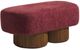 Rowe® Customizable Kindred Oval Ottoman with Sesame Legs-0