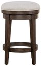 Liberty Furniture Mill Creek Cream/Peppercorn Console Swivel Stool-2