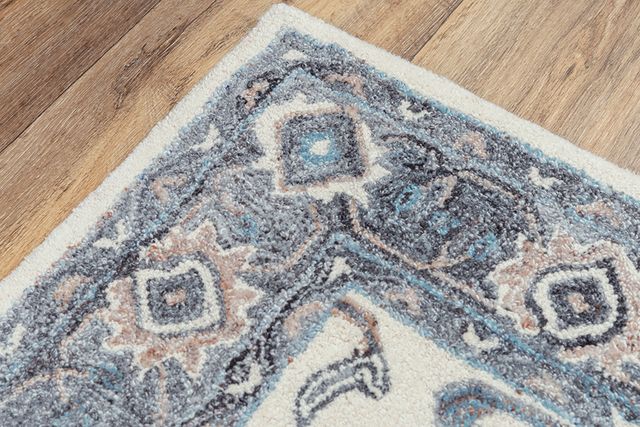 Rizzy Home Essence Neutral 5'x8' Rectangular Rug-2
