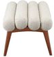 Moe's Home Collection Arlo Off White Accent Stool-2