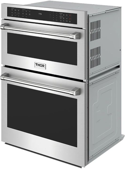 Thor Kitchen 30” Stainless Steel Oven/Micro Combo Electric Wall Oven-3
