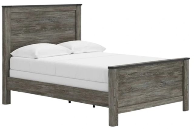 Signature Design by Ashley® Frandern Black/Gray Full Panel Bed-0