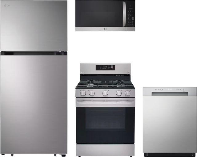 LG 4 Piece Stainless Steel Kitchen Package | Grand Appliance and TV