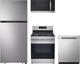 LG 4 Piece Stainless Steel Gas Kitchen Package-0