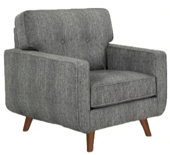Legends Home Hollywood Stonewash Black Chair-0