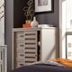 Aspenhome® Hyde Park Gray Paint Sliding Door Chest-4