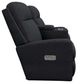 La-Z-Boy® Finley Storm Power Wall Reclining Loveseat with Console Headrest and Lumbar-3