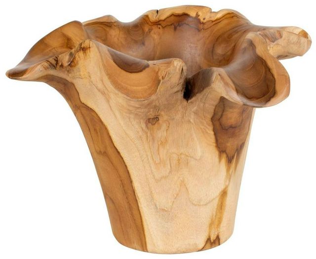 Uttermost® Teak Flow Natural Wooden Indoor-Outdoor Bowl-0