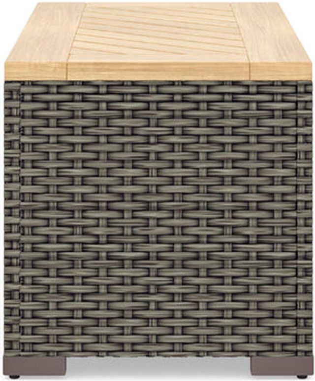 homestyles® Boca Raton Brown Outdoor Storage Table with Removable Top -2