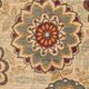 Surya Arabesque Brown Multi Sample 18"x18" Rug-2