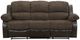 Homelegance® Cranley Chocolate Manual Double Reclining Sofa-2