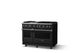 Viking® 5 Series 48" Onyx Pro Style Gas (NG) Range with Brushed Brass Trim-2