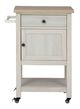 Signature Design by Ashley® Boderidge Antique White Bar Cart-0