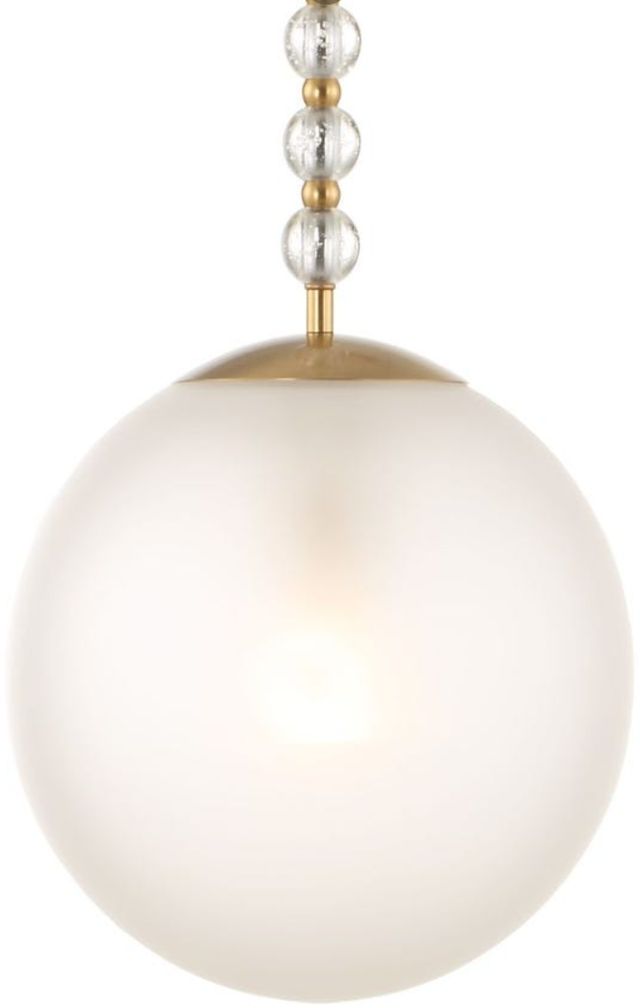 Uttermost® Ripple Brass Pendant-4