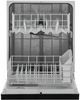 Amana® 24" Black Front Control Built In Dishwasher-2