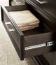 Signature Design by Ashley® Neymorton Dark Gray Dresser and Mirror-2