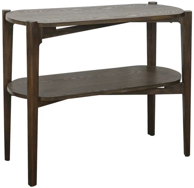 Stylecraft Dark Brown Foldable Console Table-0