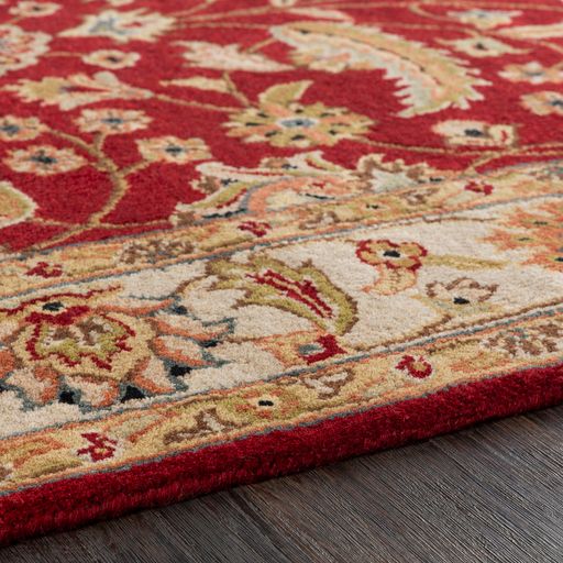 Surya Caesar Red Multi Floral 8'x11' Area Rug-3