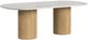 Elements International Sylvie 7-Piece Natural/White Oval Dining Set-2