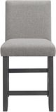 Elements International Seneca Gray Counter Side Chair-1