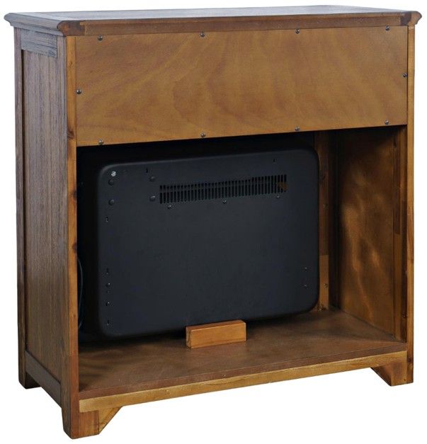 Jofran Inc. Bakersfield Brown 32" Fireplace-3