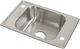 Elkay Celebrity® Brushed Satin Stainless Steel 25" x 17" x 6.5" 4-Hole Single Bowl Drop-in Classroom ADA Sink-0