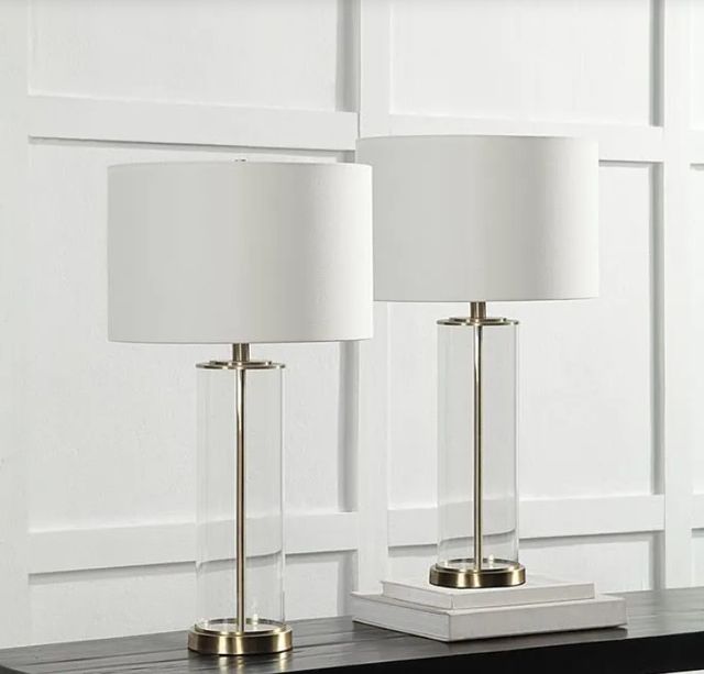 Renwil® Saco 2-Piece Clear Table Lamp Set-4