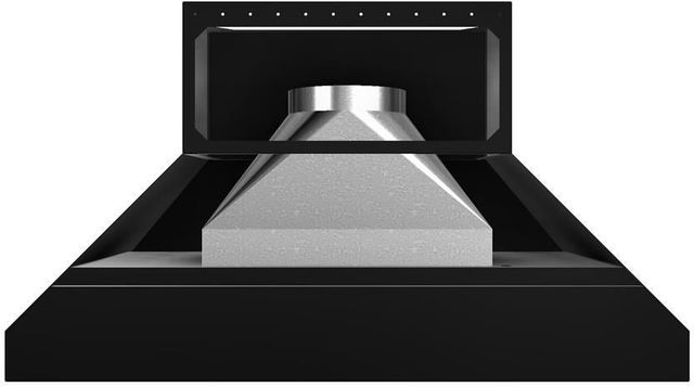 Vent-A-Hood® 54" Black Euro-Style Wall Mount Range Hood-2