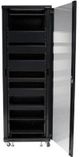 Sanus® Component Series Black 36U Component Rack-2