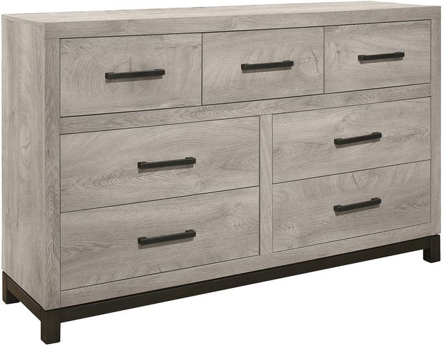 Mazin Furniture Zephyr Gray/Light Gray Dresser-0