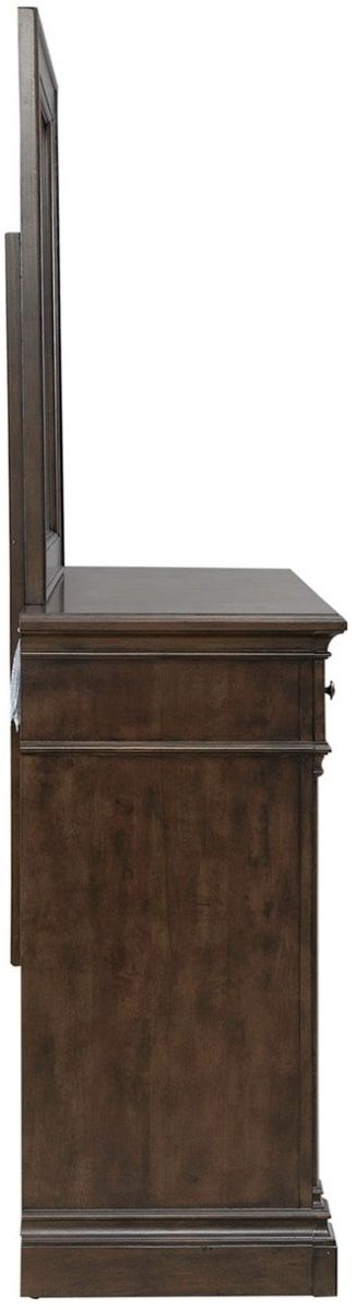 Liberty Furniture Arden Road Satin Cherry Landscape Mirror-7