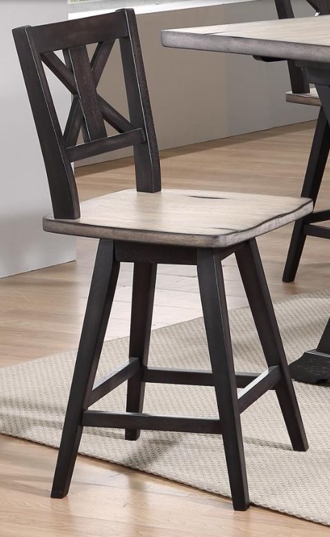 Urban Styles Furniture Orlando Cappuccino/Smoke Gray Counter Chair-0