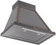 Ilve® Nostalgie II Noblesse 30" Graphite Matte Wall Mounted Range Hood with Burnished Trim-1
